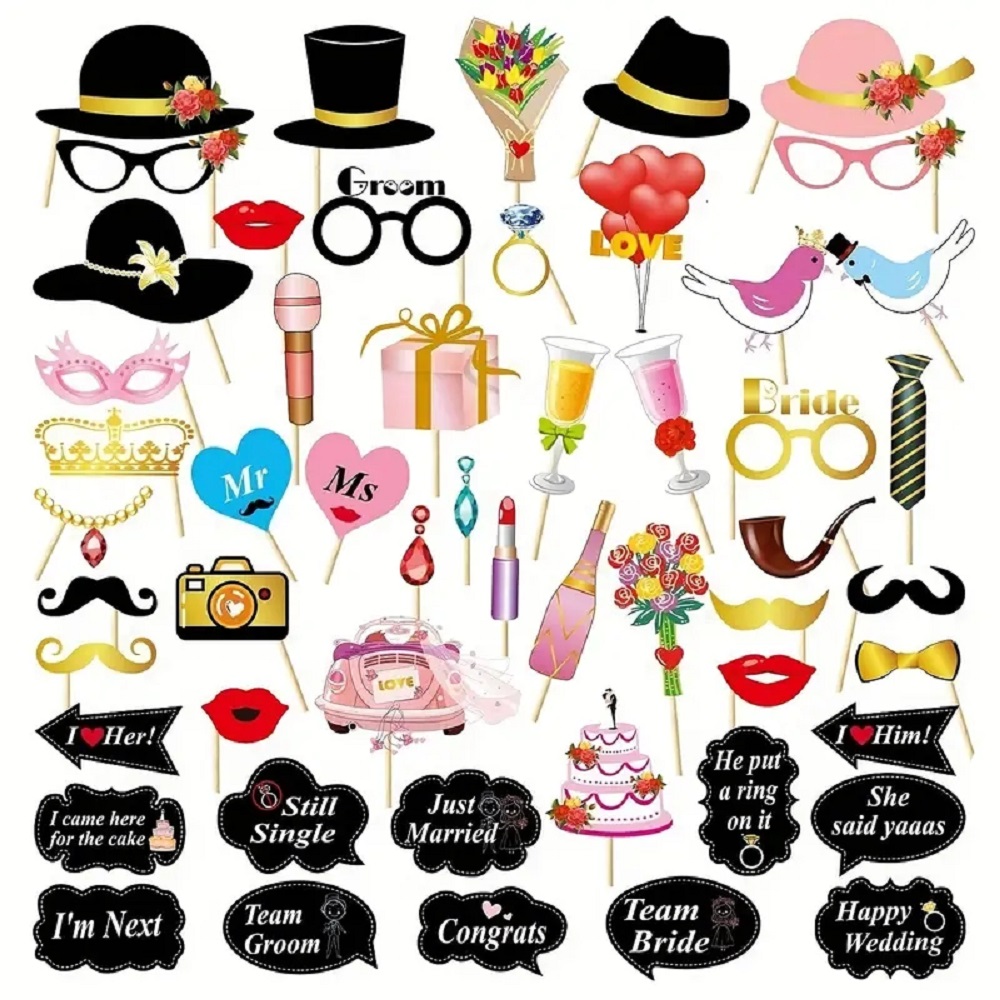 53 ชิ้นงานแต่งงาน Photo Booth  - Photography Prompt บทวิจารณ์และราคา